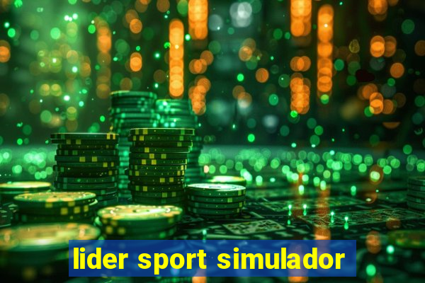 lider sport simulador